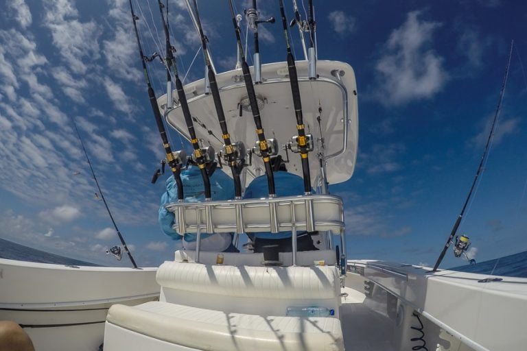 big game boat at Zancudo Lodge Costa Rica