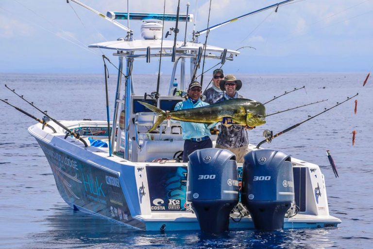 Game boat in Costa Rica