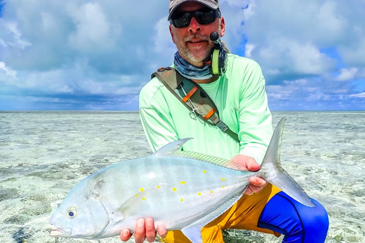 Permit fishing Seychelles 