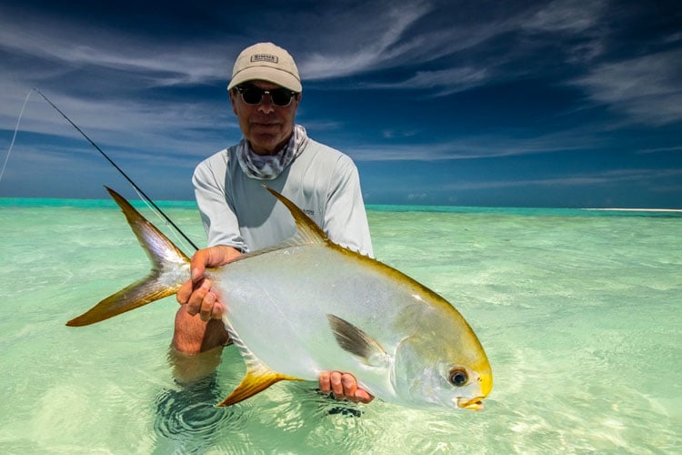 Permit fishing Mauritius