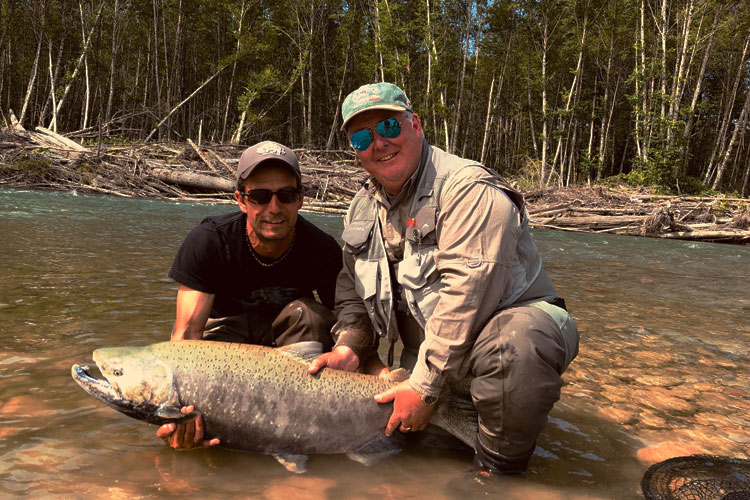 Kalum River Lodge Salmon