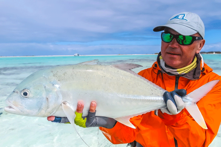 Angler getting ready for a bite