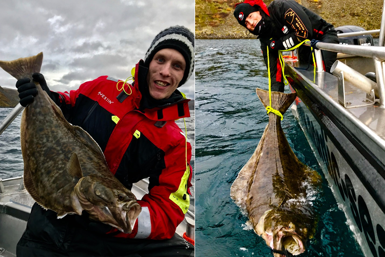 Angler bent into a fish