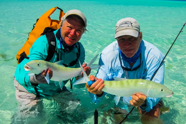 Double Bonefish Hook Up