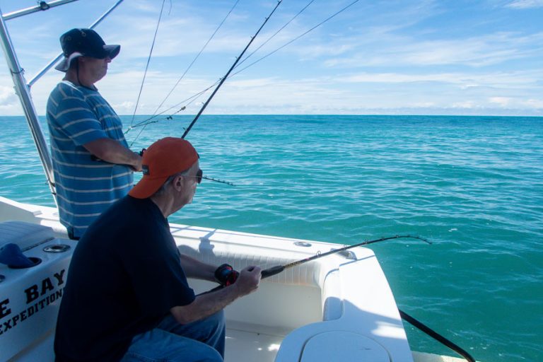 anglers waiting for a bite