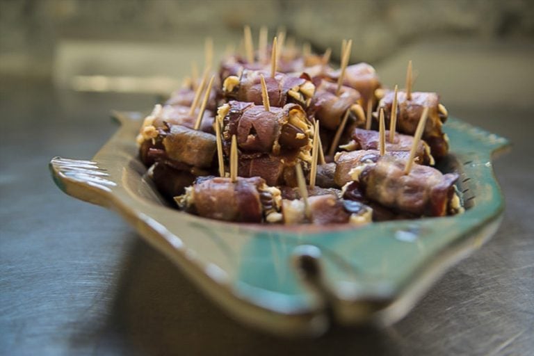 picture of food from the lodge