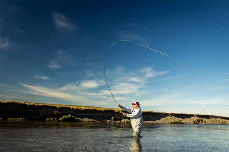 Angler Spey casting