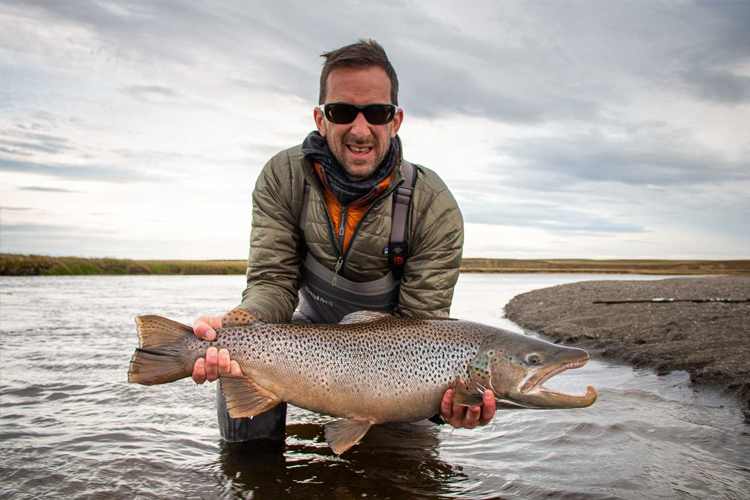 A beautiful spotty sea trout