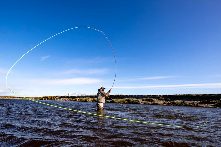 Spey Casting While In The Water