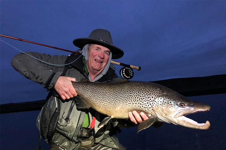 Spotty Sea Trout at night