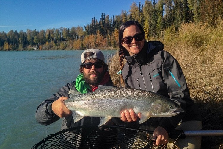 Steelhead trout from alaska