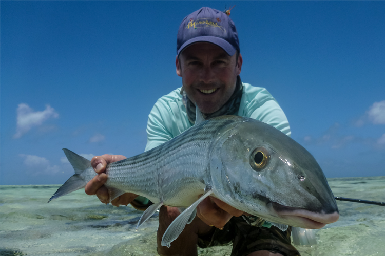 Bonefish fly fishing