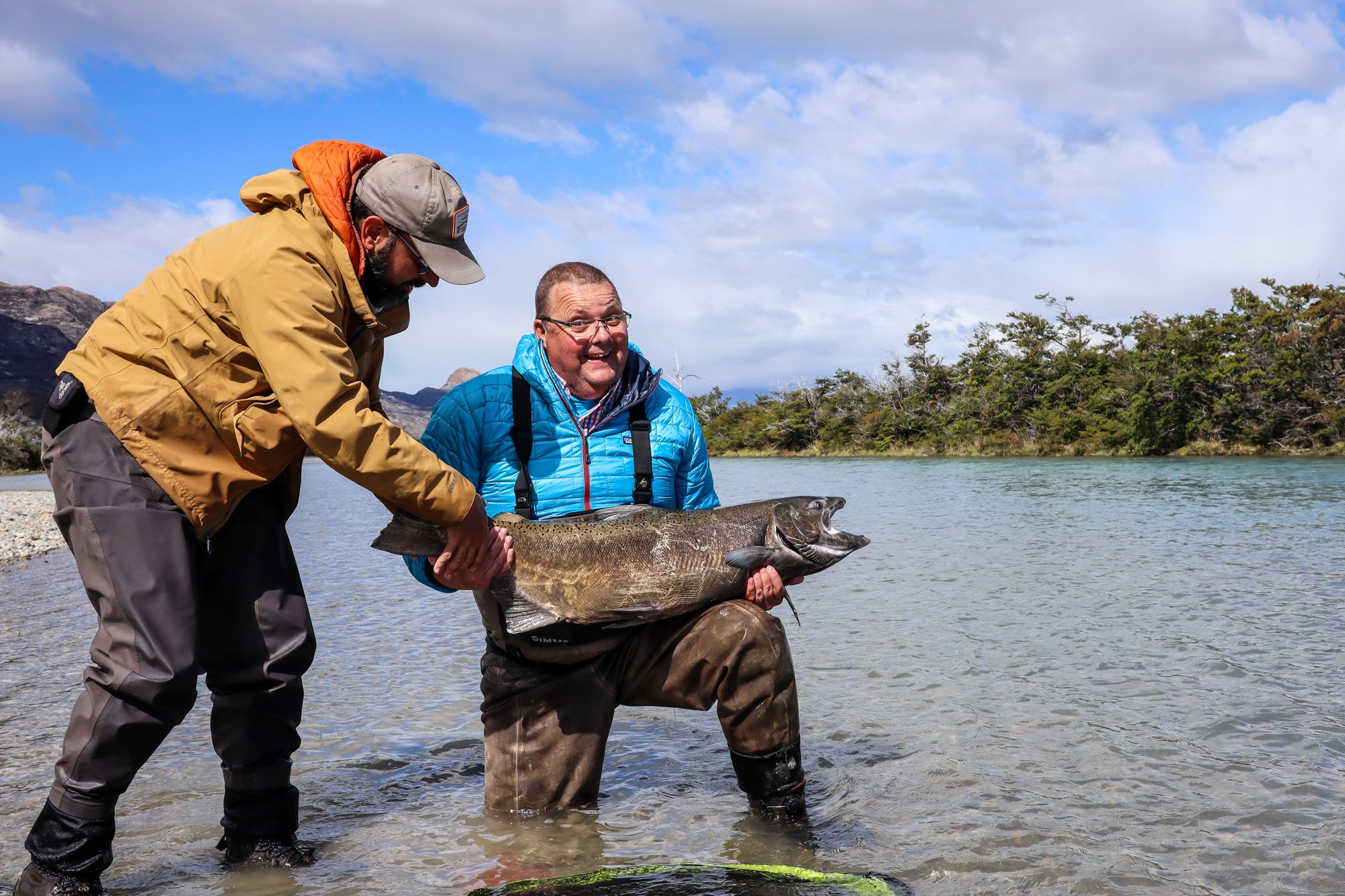 Chinook Salmon Fishing, Freshwater Fly