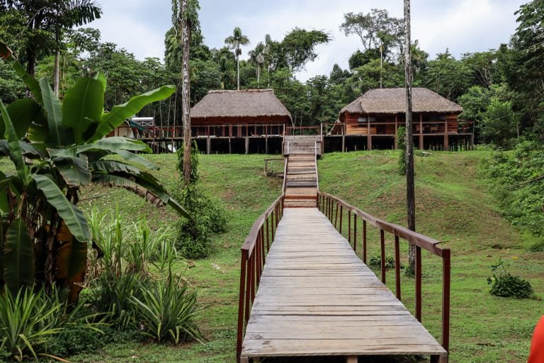 Inside Secure Lodge in Bolivia