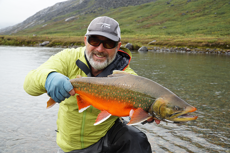 Arctic char Spawning colours