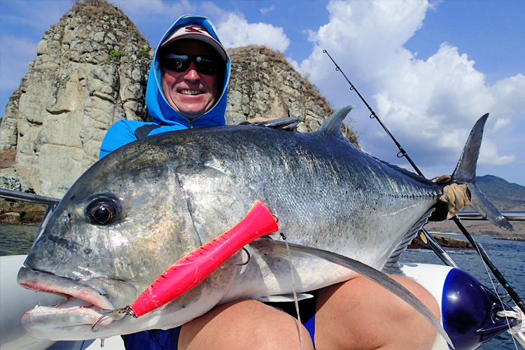 Pink Giant Trevally lures