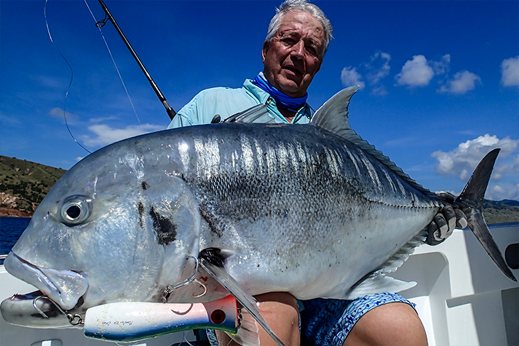 gt popper fishing