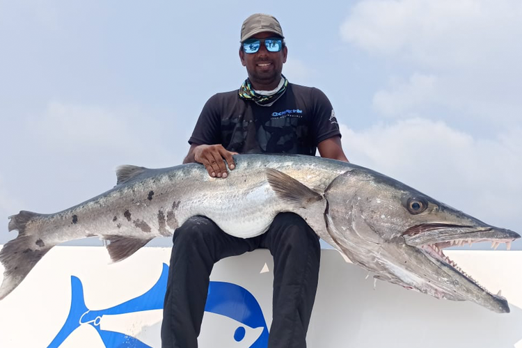 Potential world record Barracuda - Andaman fishing report 2021