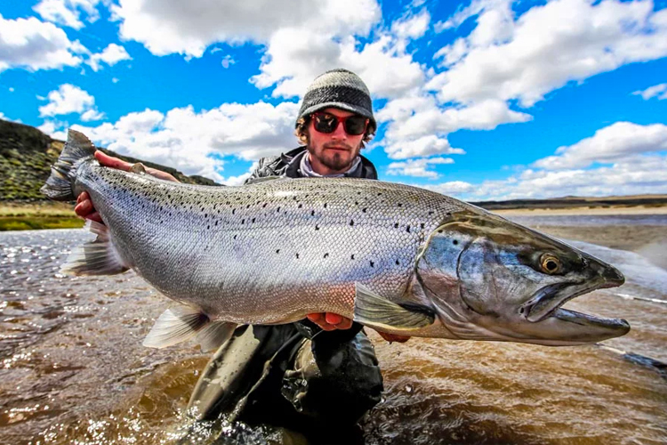 large Sea Trout caught in Argentina