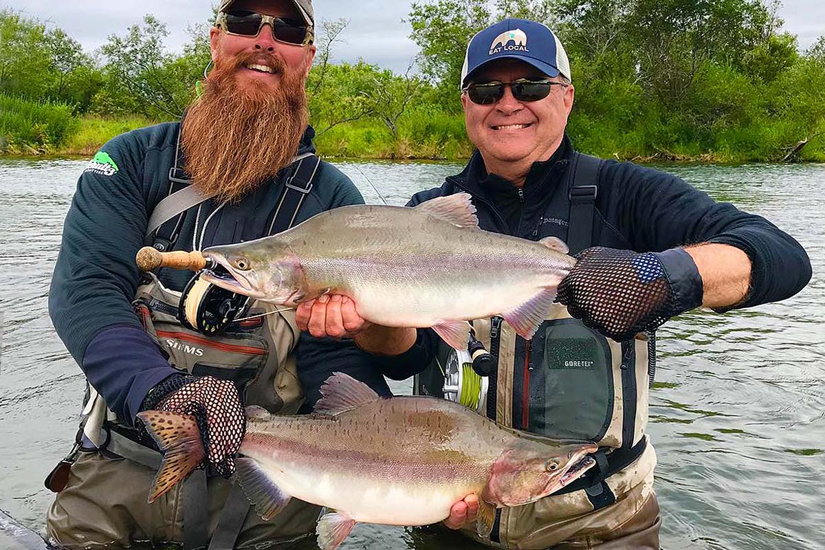 Pink Salmon Fishing in Alaska