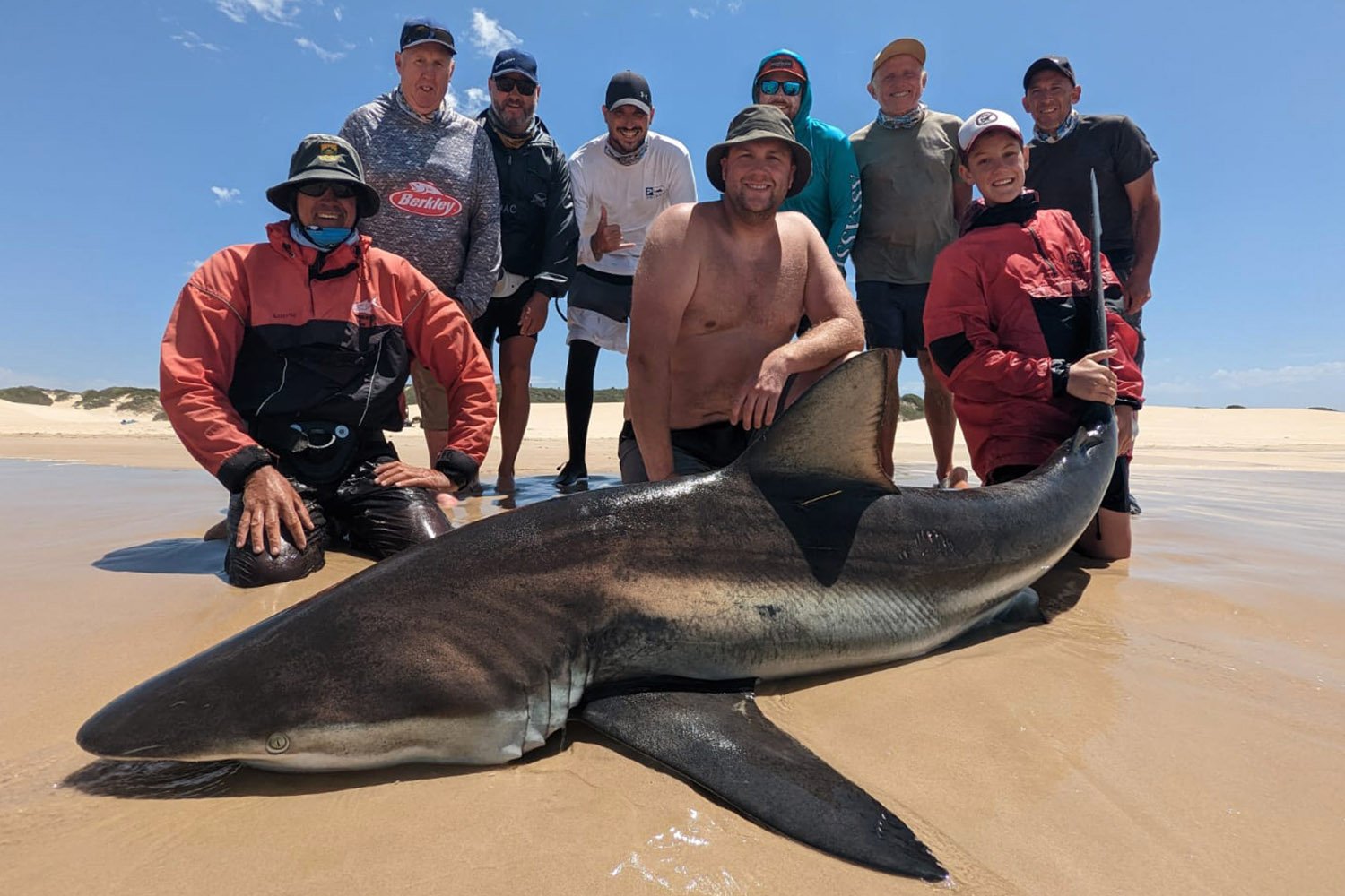 So I go in to ask for a surf casting set up. I walk out with a rod and a  hook to catch sharks with shark bait. What am I doing? 