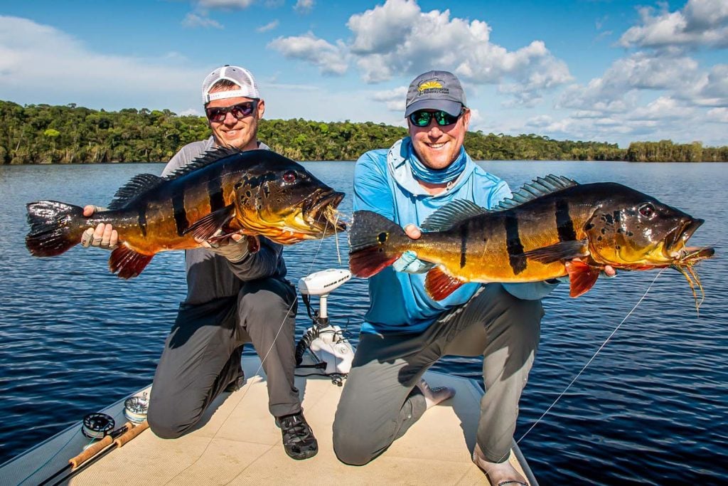 Rainbow Bass Fishing in Costa Rica